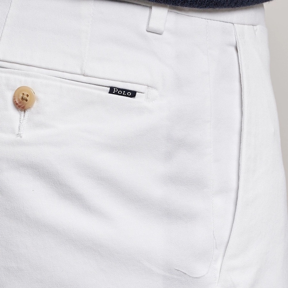Polo Ralph Lauren Tailored Slim Fit Shorts White - Picture 5 of 10